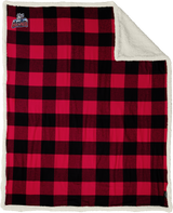 Hartford Jr. Wolfpack Flannel Sherpa Blanket