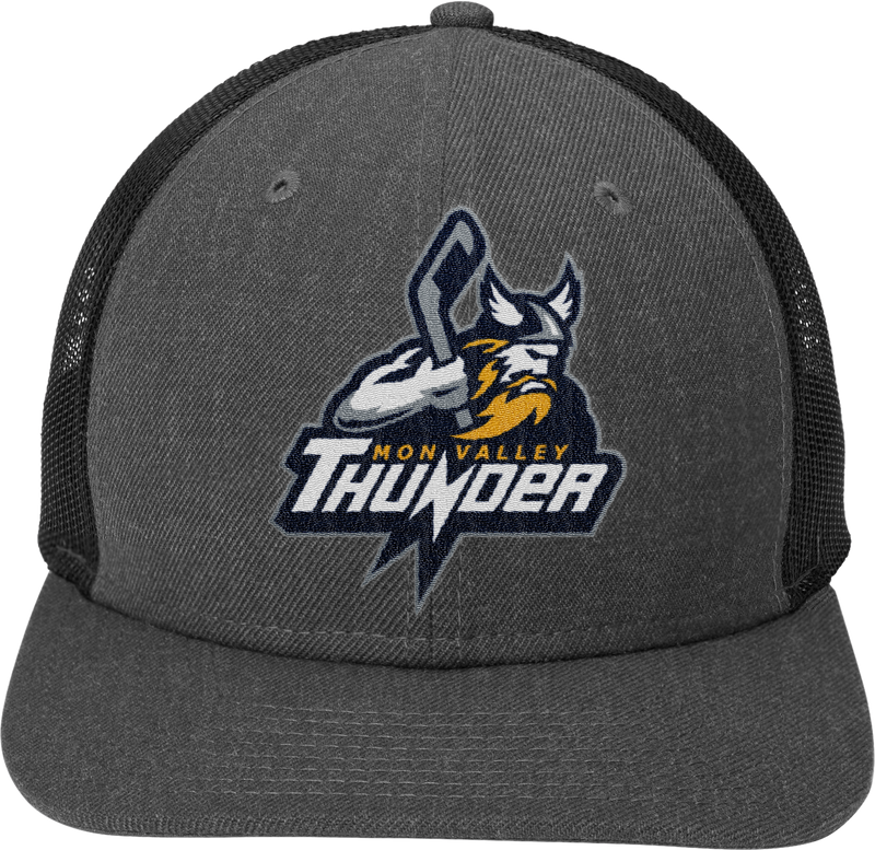 Mon Valley Thunder New Era Snapback Low Profile Trucker Cap