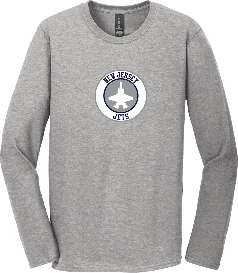 NJ Jets Softstyle Long Sleeve T-Shirt