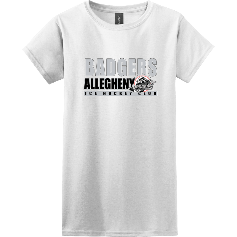 Allegheny Badgers Softstyle Ladies' T-Shirt