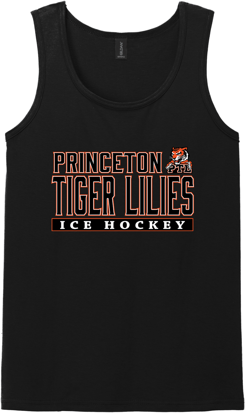 Princeton Tiger Lilies Softstyle Tank Top