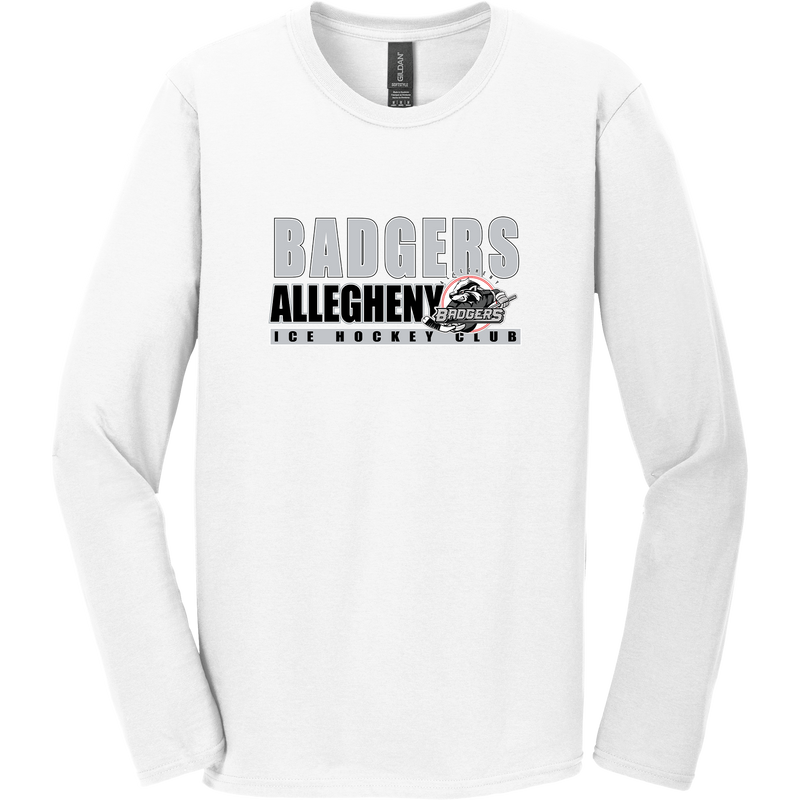 Allegheny Badgers Softstyle Long Sleeve T-Shirt