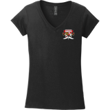 SOMD Sabres Softstyle Ladies Fit V-Neck T-Shirt