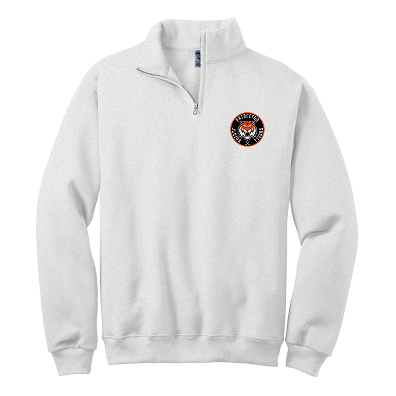 Princeton Jr. Tigers NuBlend 1/4-Zip Cadet Collar Sweatshirt