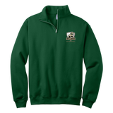 HVM Bulldogs NuBlend 1/4-Zip Cadet Collar Sweatshirt