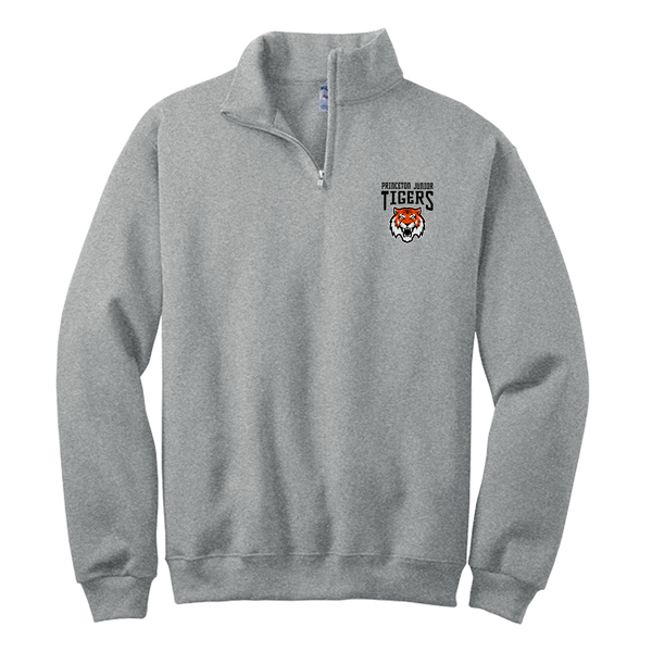 Princeton Jr. Tigers NuBlend 1/4-Zip Cadet Collar Sweatshirt