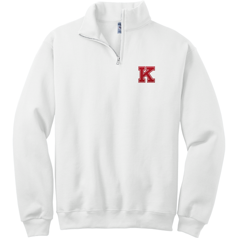 King's College NuBlend 1/4-Zip Cadet Collar Sweatshirt