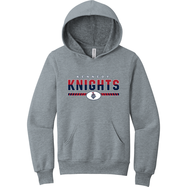 JFK Knights Football Youth Sponge Fleece Pullover Hoodie