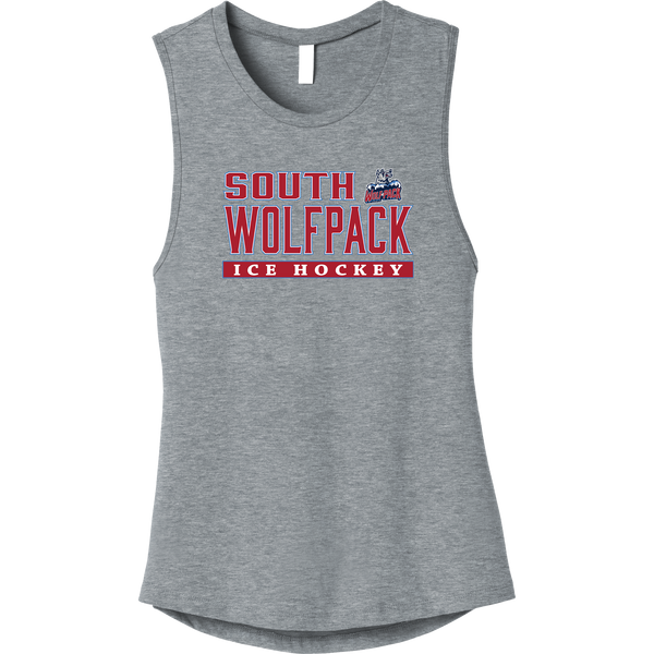 CT Wolfpack South Womens Jersey Muscle Tank