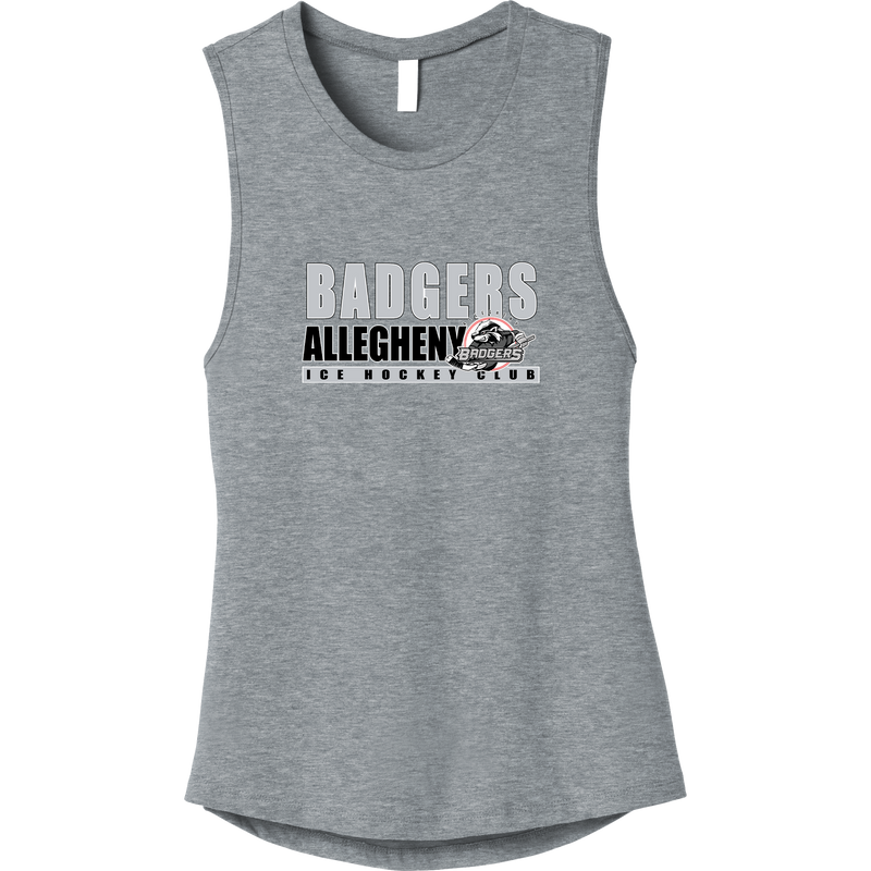 Allegheny Badgers Womens Jersey Muscle Tank