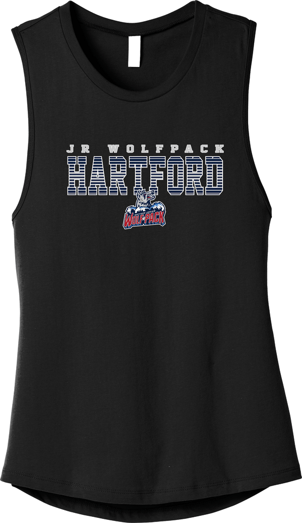 Hartford Jr. Wolfpack Womens Jersey Muscle Tank