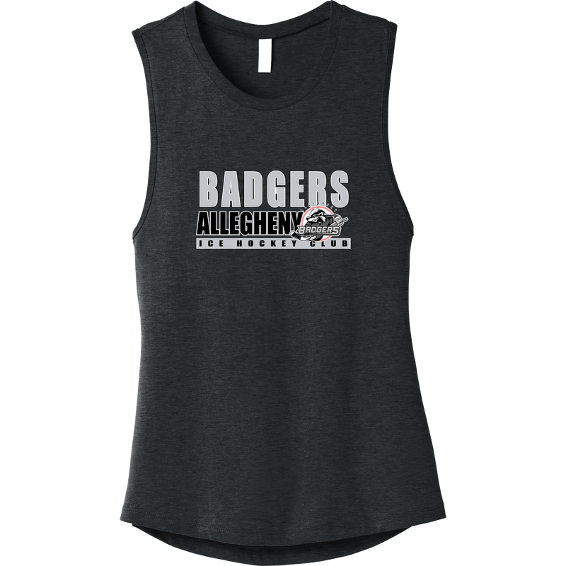 Allegheny Badgers Womens Jersey Muscle Tank