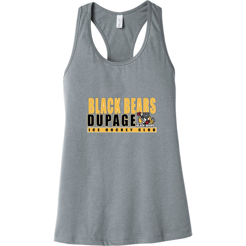 Dupage Black Bears Womens Jersey Racerback Tank