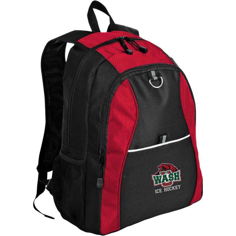 Wash U Contrast Honeycomb Backpack