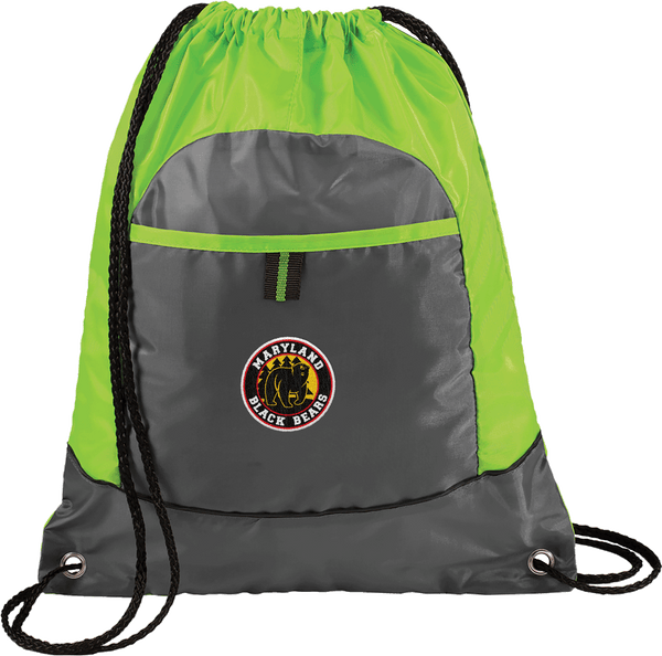 Maryland Black Bears Pocket Cinch Pack