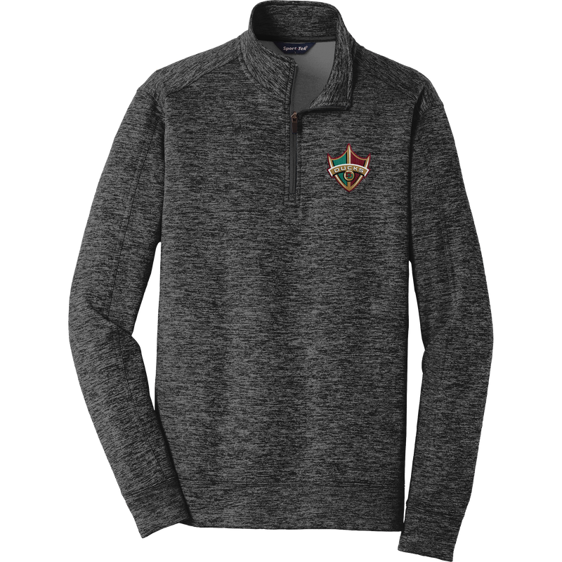 Delaware Ducks PosiCharge Electric Heather Fleece 1/4-Zip Pullover