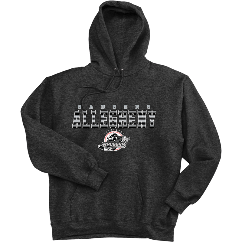 Allegheny Badgers Ultimate Cotton - Pullover Hooded Sweatshirt