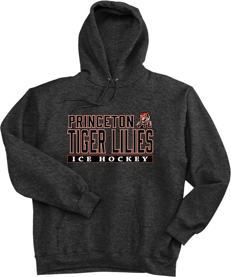 Princeton Tiger Lilies Ultimate Cotton - Pullover Hooded Sweatshirt