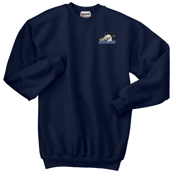 Mid-State Mustangs Ultimate Cotton - Crewneck Sweatshirt