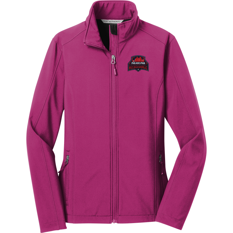 Philadelphia Resistance Ladies Core Soft Shell Jacket