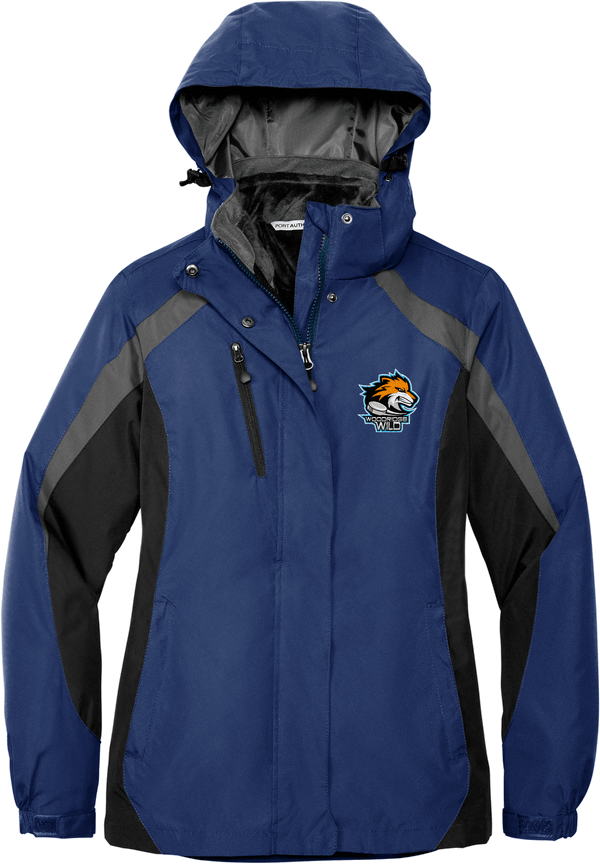 Woodridge Wild Ladies Colorblock 3-in-1 Jacket