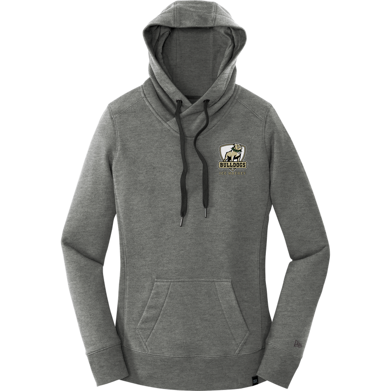 HVM Bulldogs New Era Ladies French Terry Pullover Hoodie