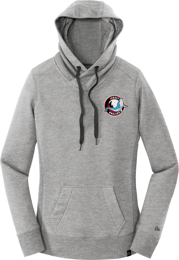 Jersey Shore Whalers New Era Ladies French Terry Pullover Hoodie