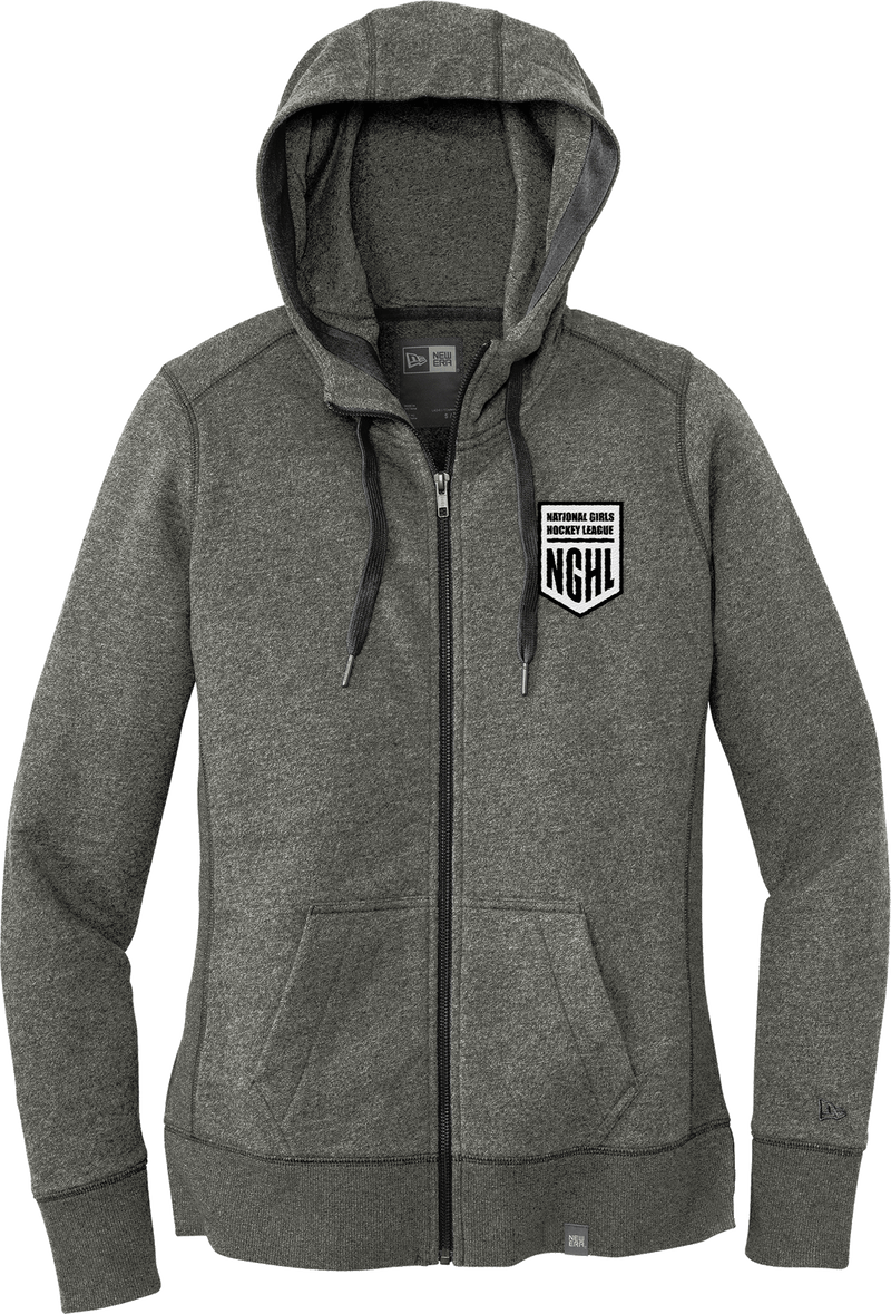 NGHL New Era Ladies French Terry Full-Zip Hoodie