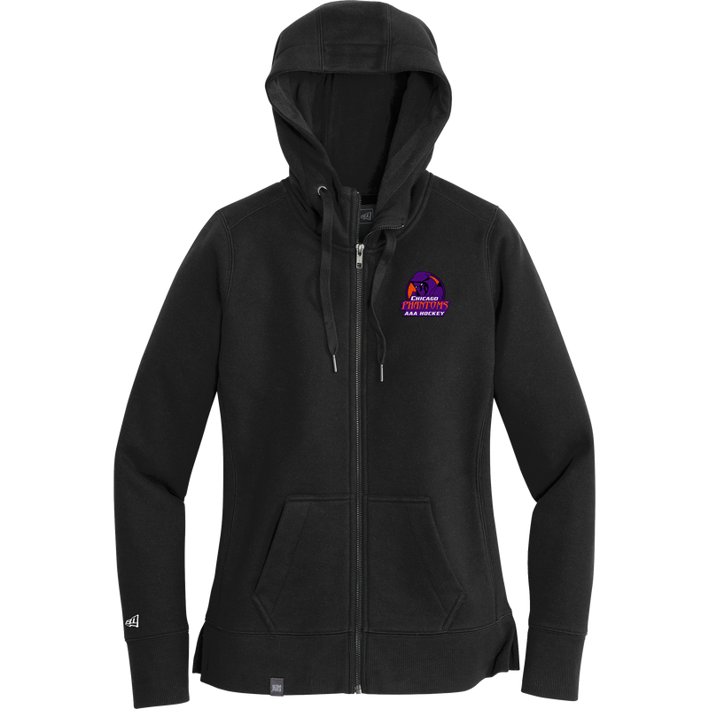 Chicago Phantoms New Era Ladies French Terry Full-Zip Hoodie