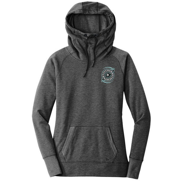 Brooklyn Aviators New Era Ladies Tri-Blend Fleece Pullover Hoodie