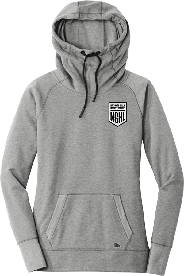 NGHL New Era Ladies Tri-Blend Fleece Pullover Hoodie