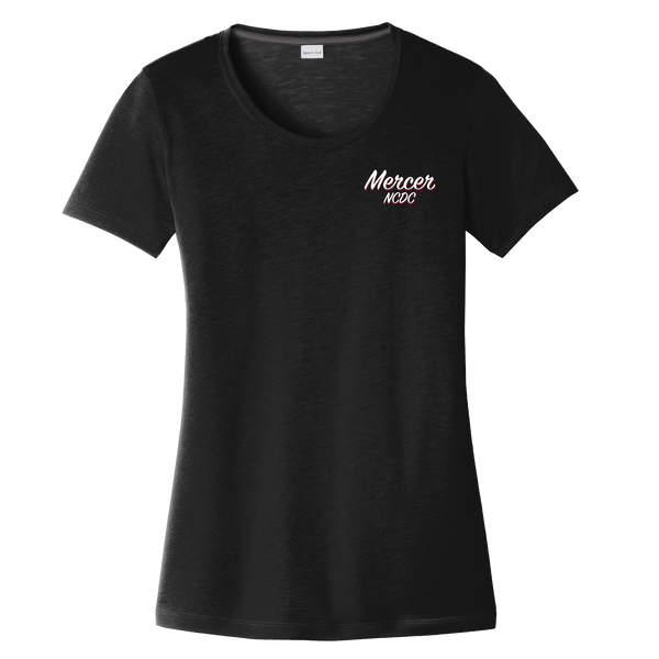 Mercer NCDC Ladies PosiCharge Competitor Cotton Touch Scoop Neck Tee