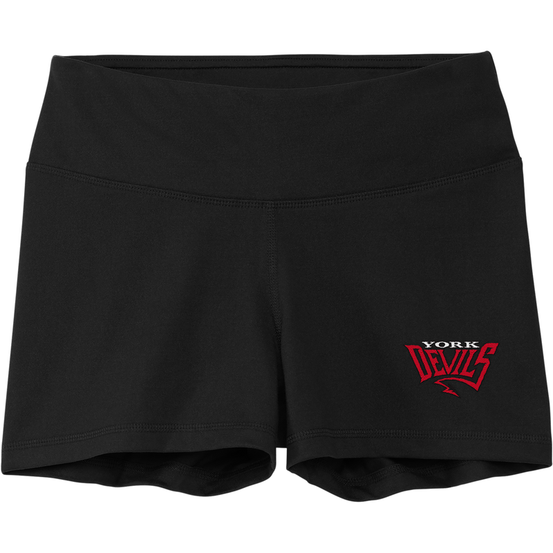 York Devils Ladies Interval 3 Inch Short