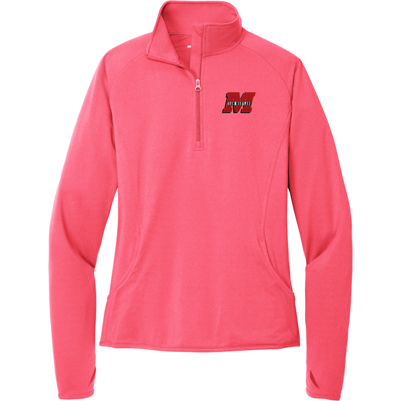 Team Maryland Ladies Sport-Wick Stretch 1/4-Zip Pullover