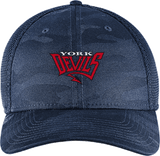 York Devils New Era Tonal Camo Stretch Tech Mesh Cap