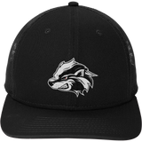 Allegheny Badgers New Era Snapback Low Profile Trucker Cap