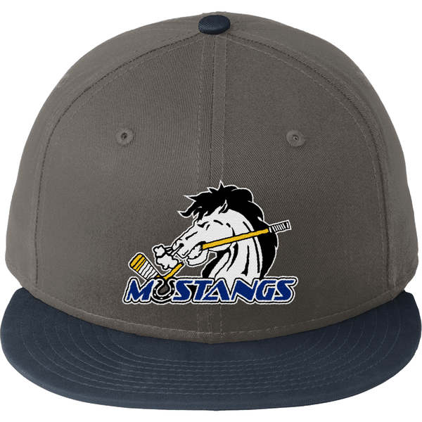 Mid-State Mustangs New Era Flat Bill Snapback Cap