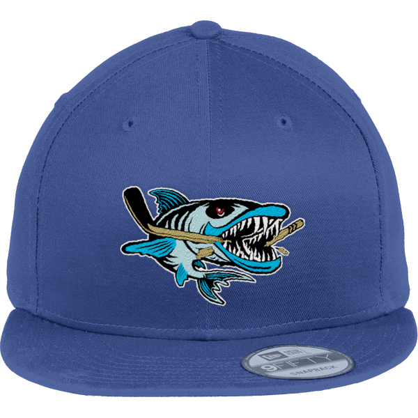 Boca Barracudas New Era Flat Bill Snapback Cap