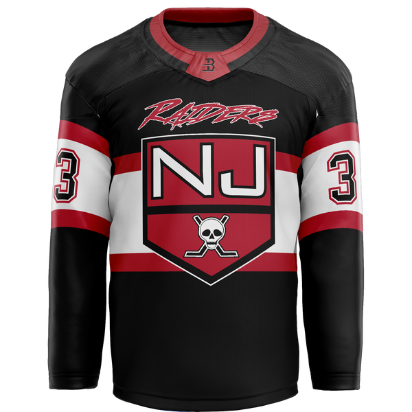 NJ Raiders Youth Player Reversible Sublimated Jersey