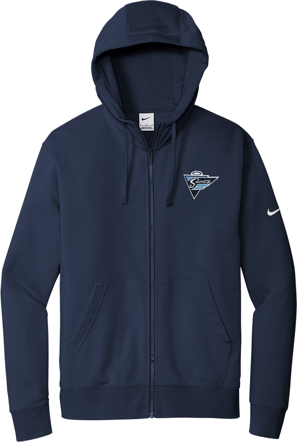 Ramapo Saints Nike Club Fleece Sleeve Swoosh Full-Zip Hoodie