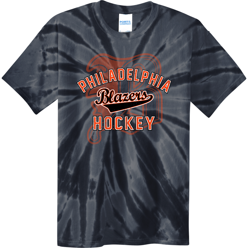 Philadelphia Blazers Youth Tie-Dye Tee