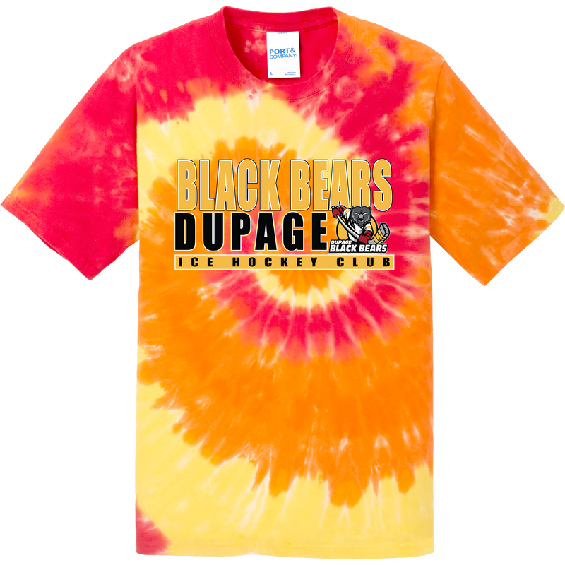 Dupage Black Bears Youth Tie-Dye Tee