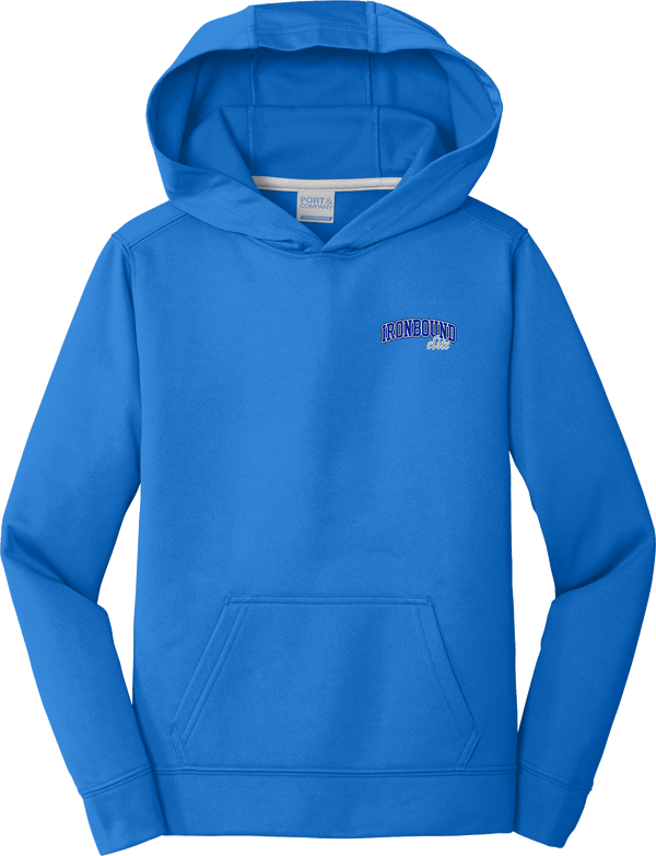 Ironbound Youth Performance Fleece Pullover Hooded Sweatshirt