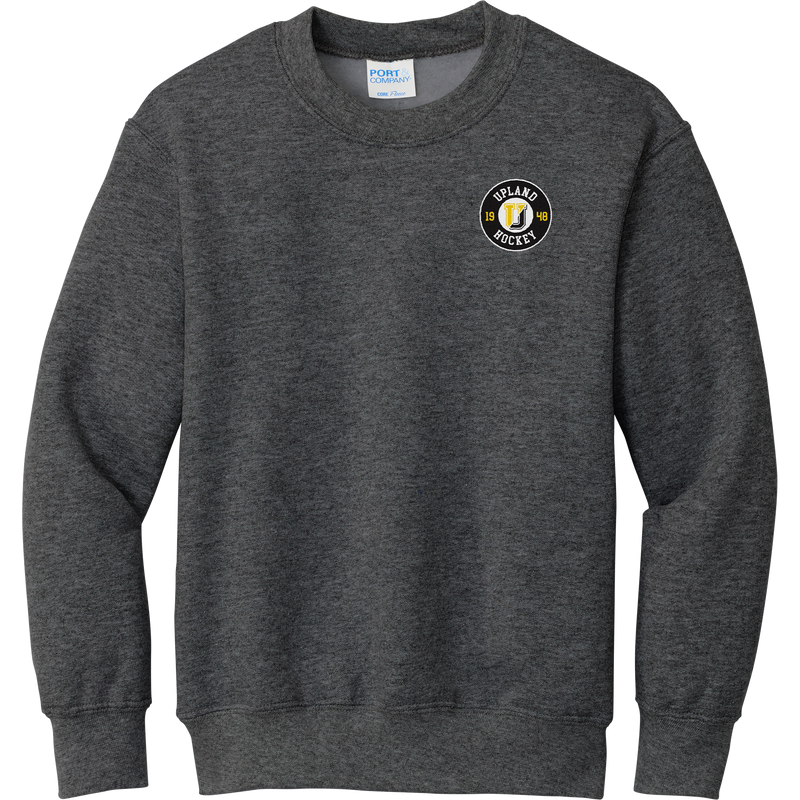 Upland Country Day School Youth Core Fleece Crewneck Sweatshirt