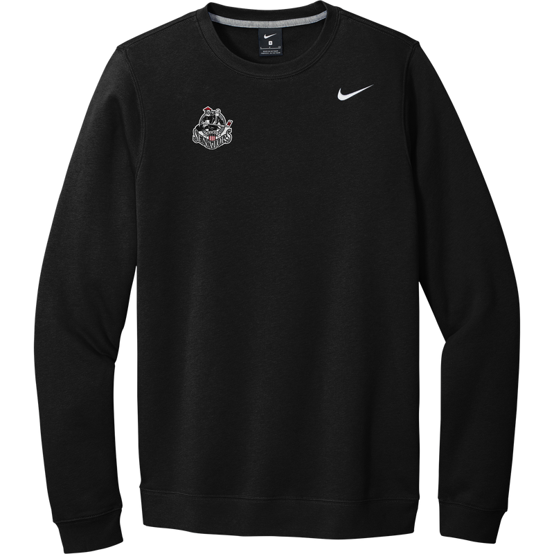 Grundy Senators Nike Club Fleece Crew