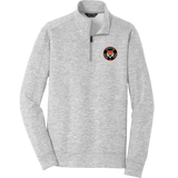 Princeton Jr. Tigers PosiCharge Electric Heather Fleece 1/4-Zip Pullover