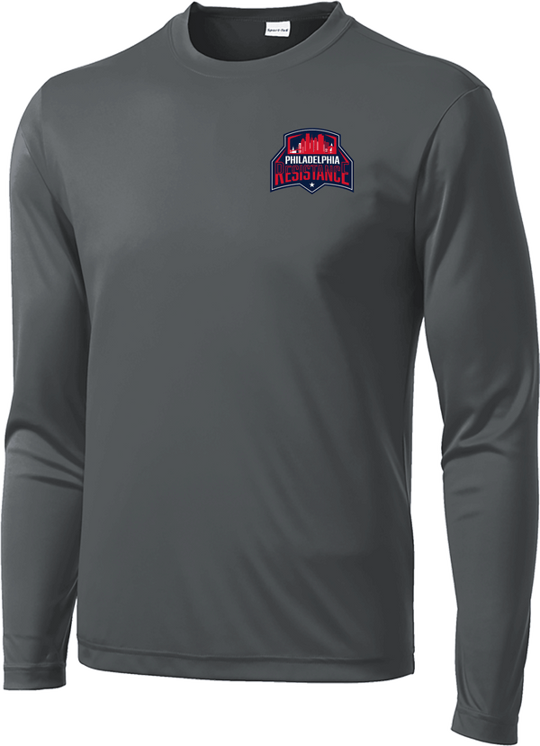 Philadelphia Resistance Long Sleeve PosiCharge Competitor Tee