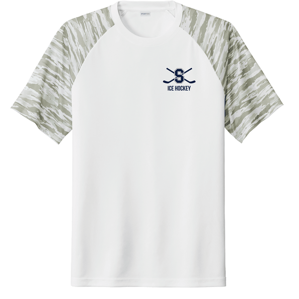 Midd South Hockey Drift Camo Colorblock Tee