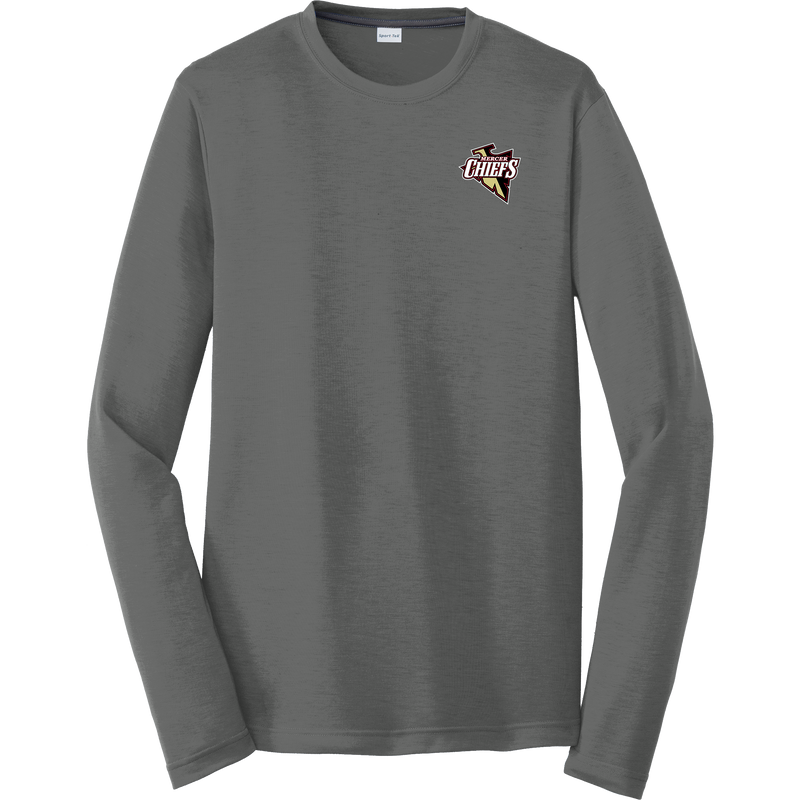 Mercer Chiefs Long Sleeve PosiCharge Competitor Cotton Touch Tee