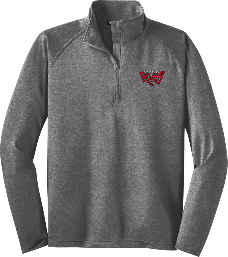 York Devils Sport-Wick Stretch 1/4-Zip Pullover